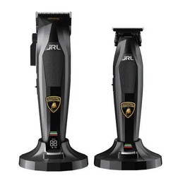 JRL Professional x Lamborghini Diamante Cordless Clipper & Trimmer Combo Set - Black JRL Professional x Lamborghini Diamante Cordless Clipper & Trimmer Combo Set - Black