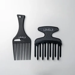 Level3 Hair Pick Comb Set - 2 Pc