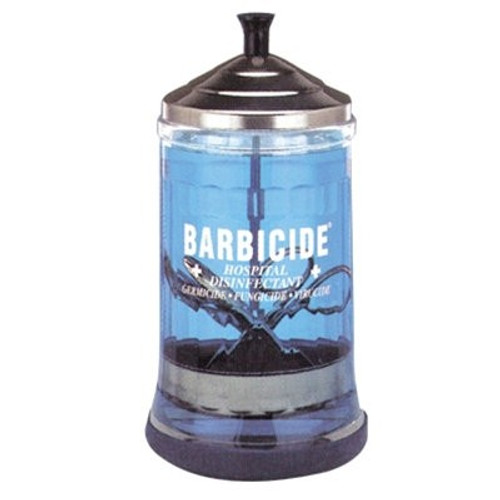 Barbicide Disinfectant Jar Large Atlanta Barber and Beauty Supply