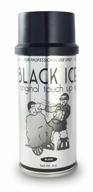 Black Ice Hair Building Fiber - Black