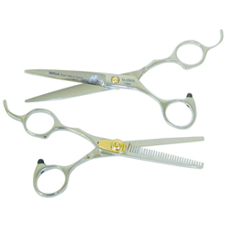 Ninja Swordsman Left Handed Shear Set - Atlanta Barber and  display picture 3