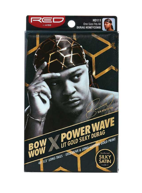 BOW WOW X Power Wave Velvet Velcro Durag - Atlanta Barber and