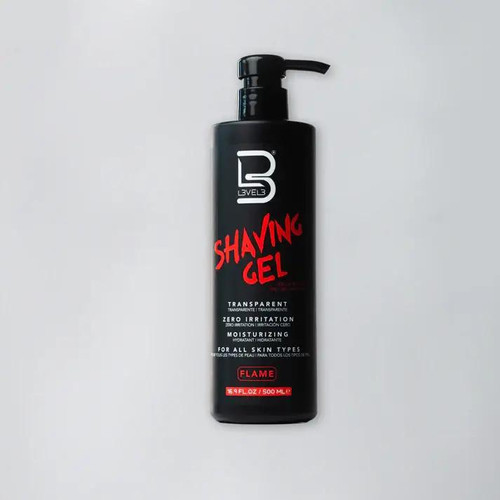 Level3 Shaving Gel - Flame - Atlanta Barber and Beauty Supply