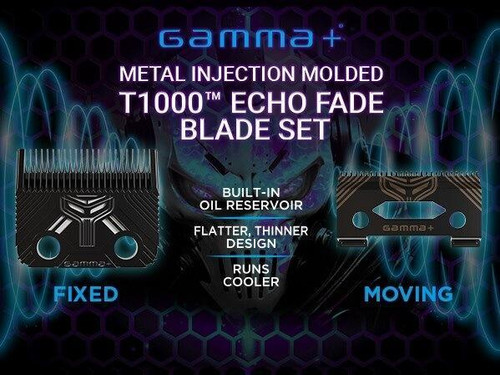 Gamma+ GP540B T1000 Echo Fade Blade Set