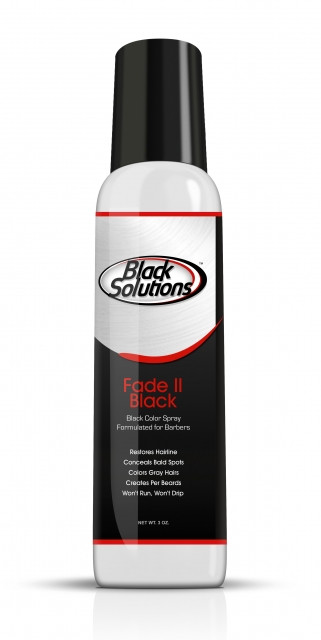 Black Solutions Fade to Color Spray for Enhancement Black or Brown – SD  Barber Supply