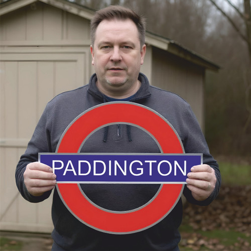 PERSONALISED LONDON UNDERGROUND SIGN