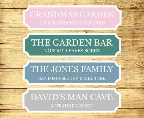 Personalised Street Sign