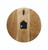 Round Oak Wall Clock