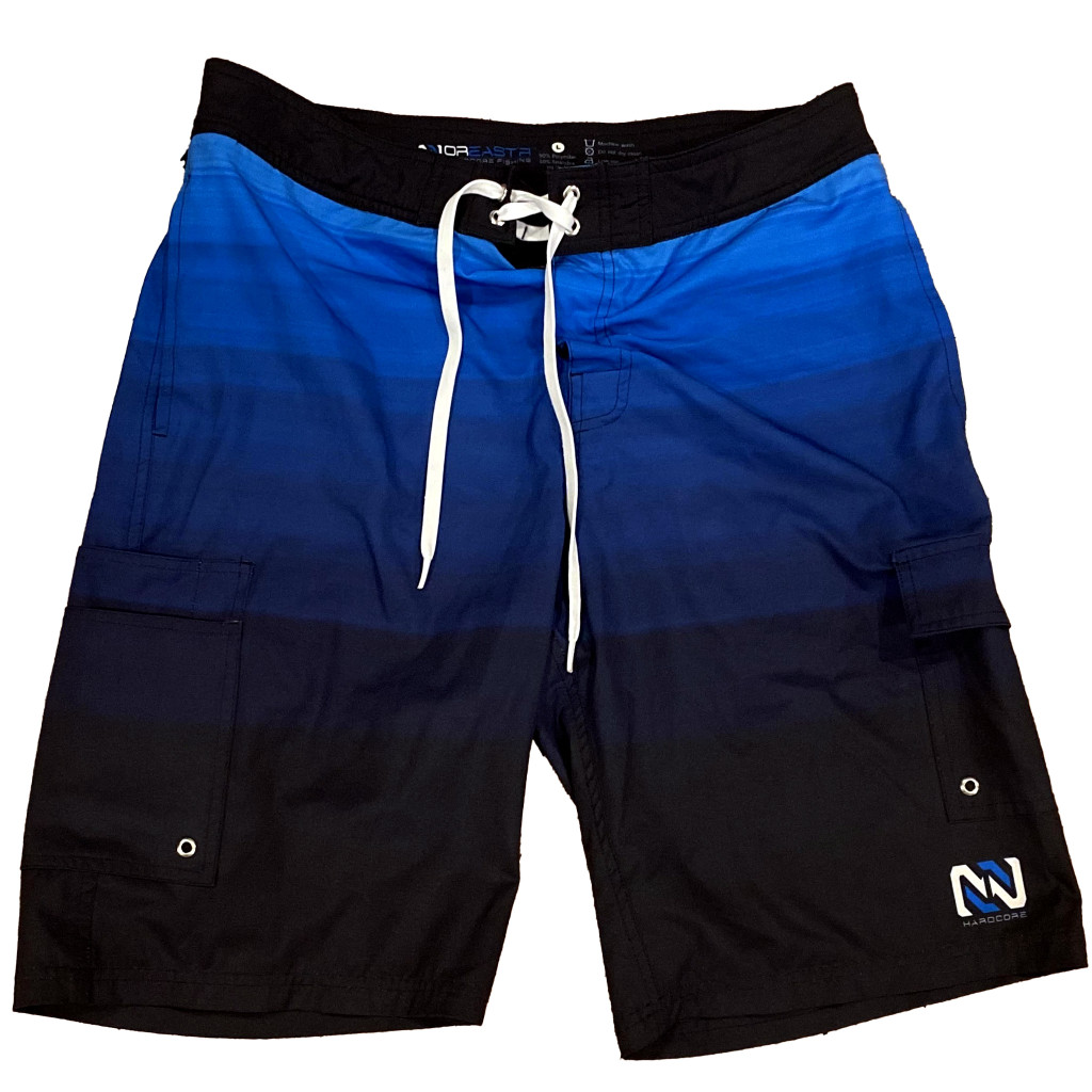 Blue Multitone- 7-Pocket Board Shorts