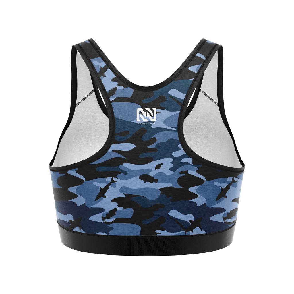 Water Camo - Sports Bra