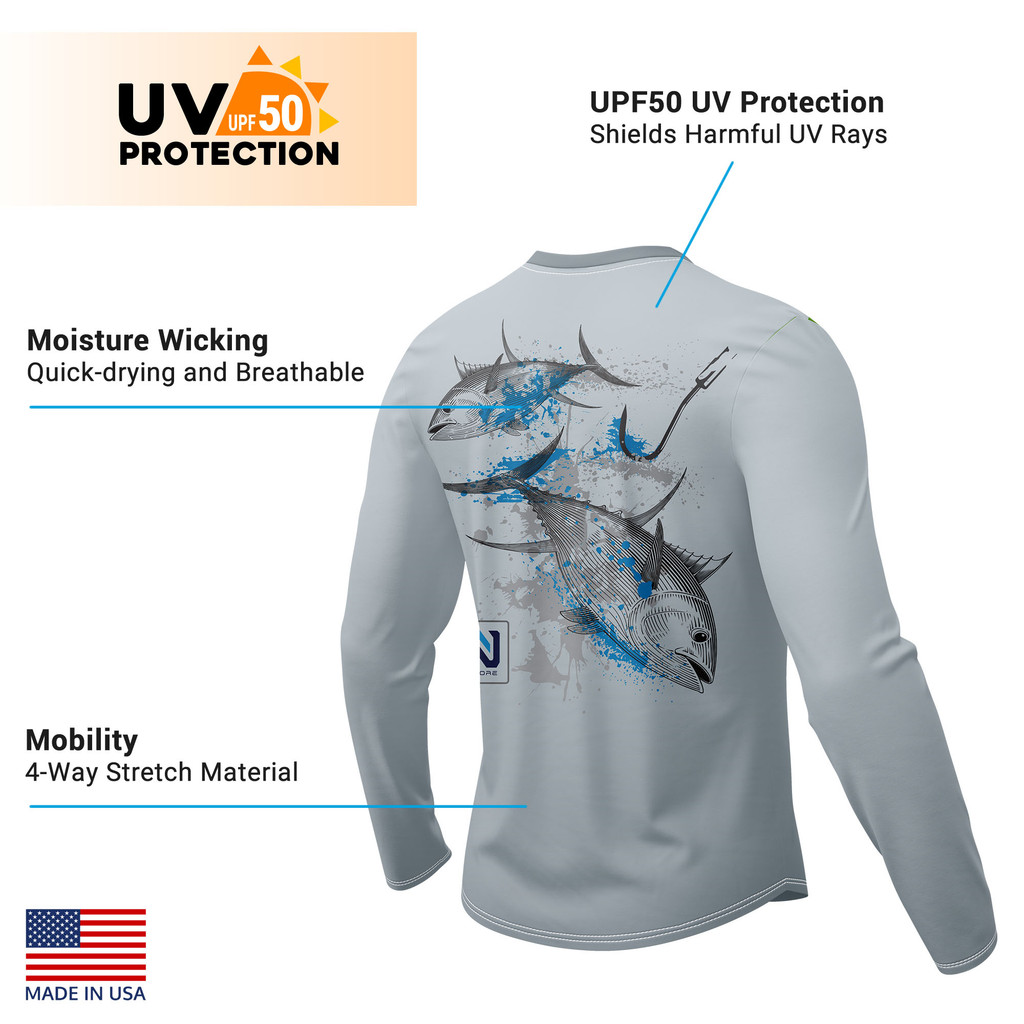Bloody Decks -  UPF 50 Long Sleeve Sun Shirt