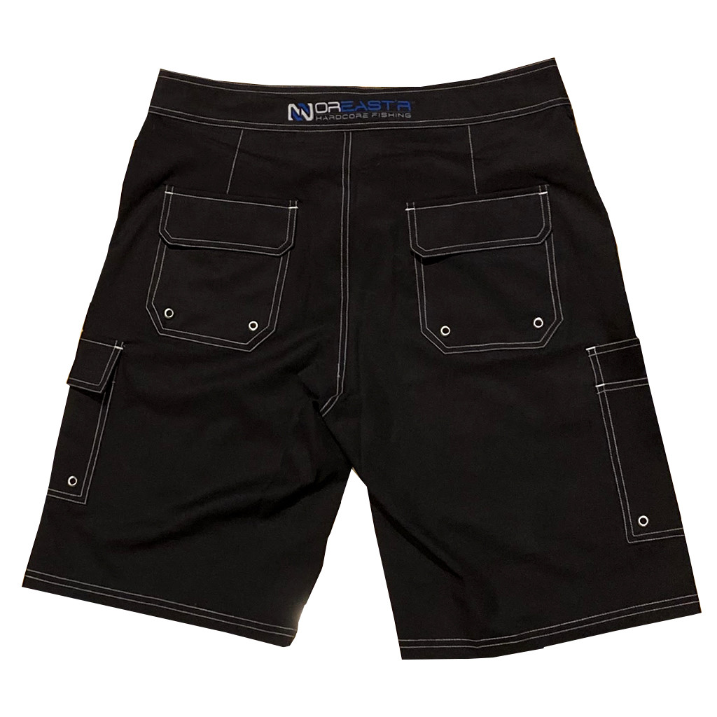 NOREAST'R - Black - 7-Pocket Board Shorts