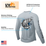Striped Bass -  UPF 50 Long Sleeve Sun Shirt