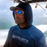 Blue Water - Hooded UPF 50 Long Sleeve Sun Shirt