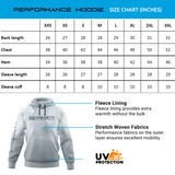 Ice Camo - Performance Fleece Hoodie