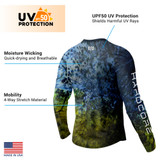 Mahi Camo© - UPF 50 Long Sleeve Sun Shirt