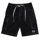 Black - 7-Pocket Board Shorts