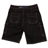 Black - 7-Pocket Board Shorts