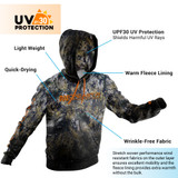 Tree Camo - Performance Fleece Hoodie