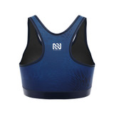 Blue Camo - Sports Bra