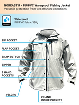 Sportfisher- PU/PVC Waterproof Fishing Jacket