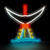 Bluefin Tails Up Neon Sign