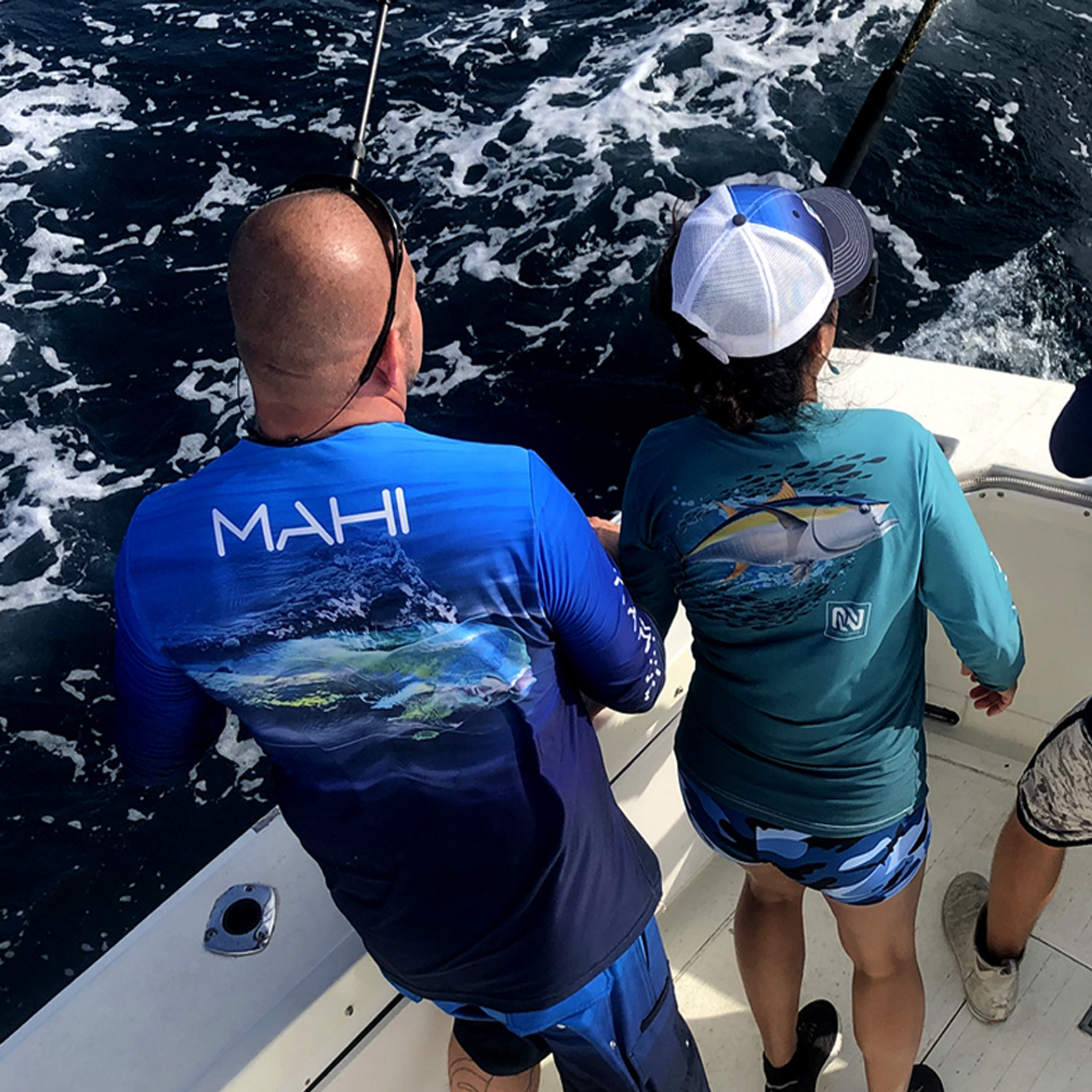 NOREAST'R, Mahi Camo Fishing Shirt