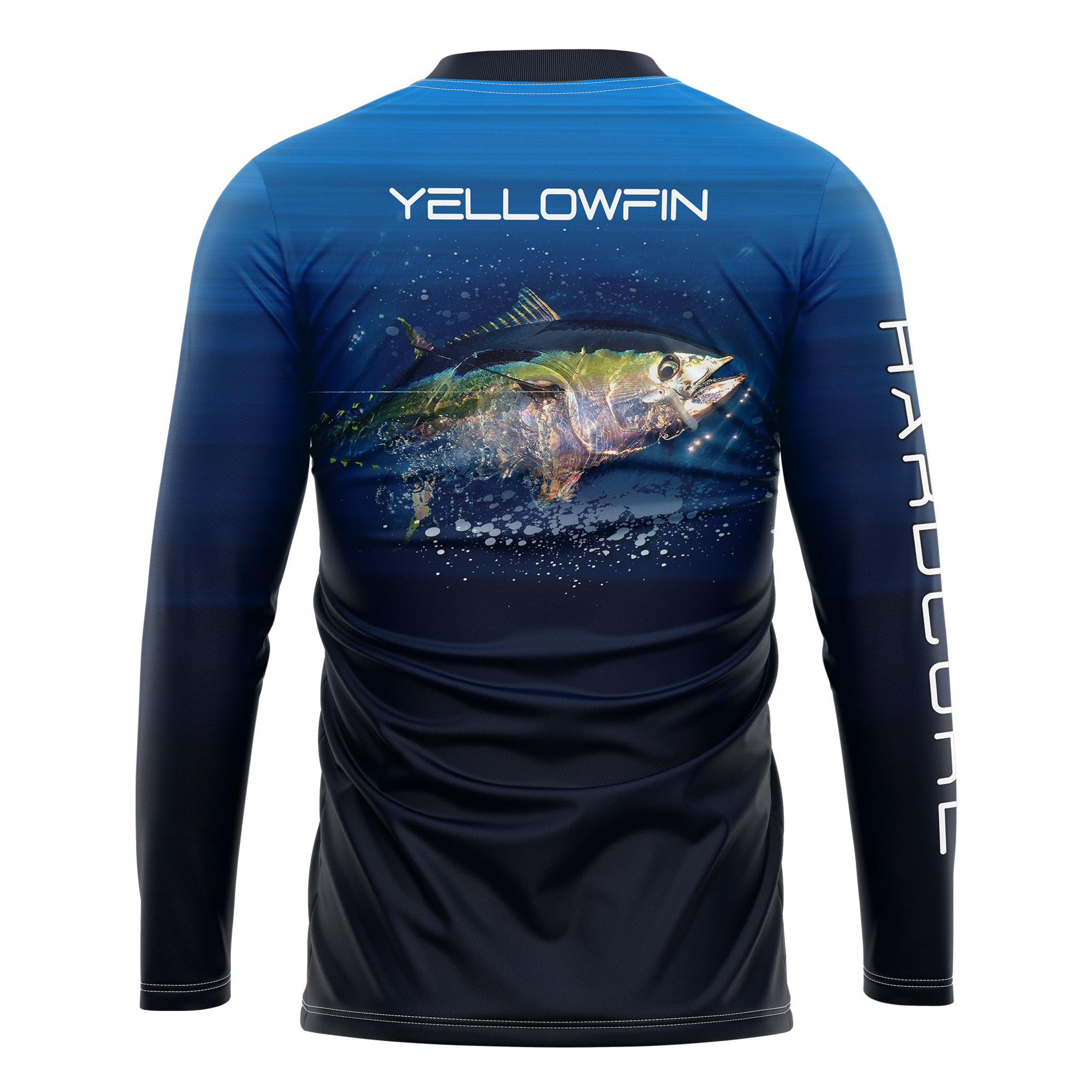 Yellowfin- UPF 50 Long Sleeve Sun Shirt 2XL