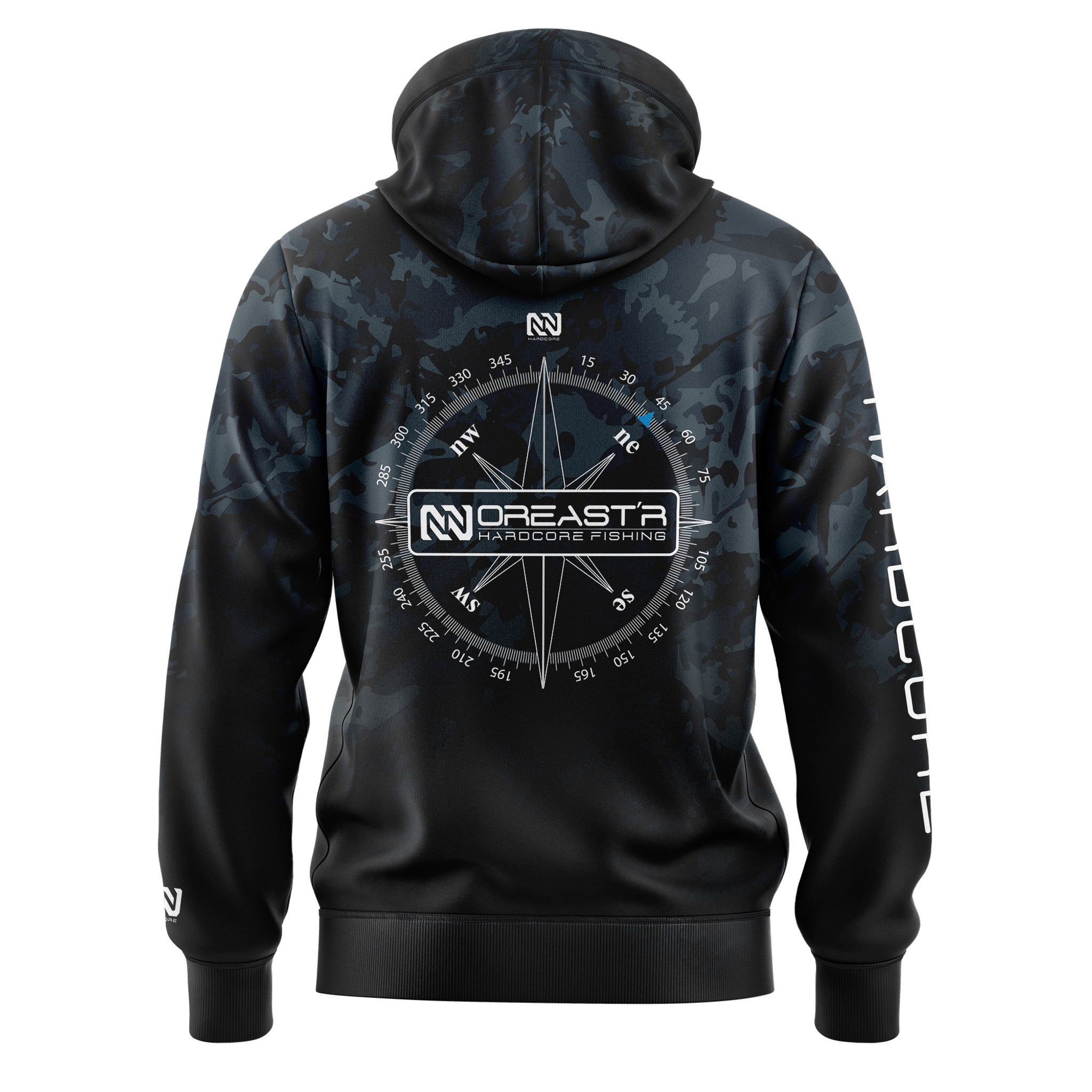 NOREAST'R - Dark Camo - Performance Fleece Hoodie