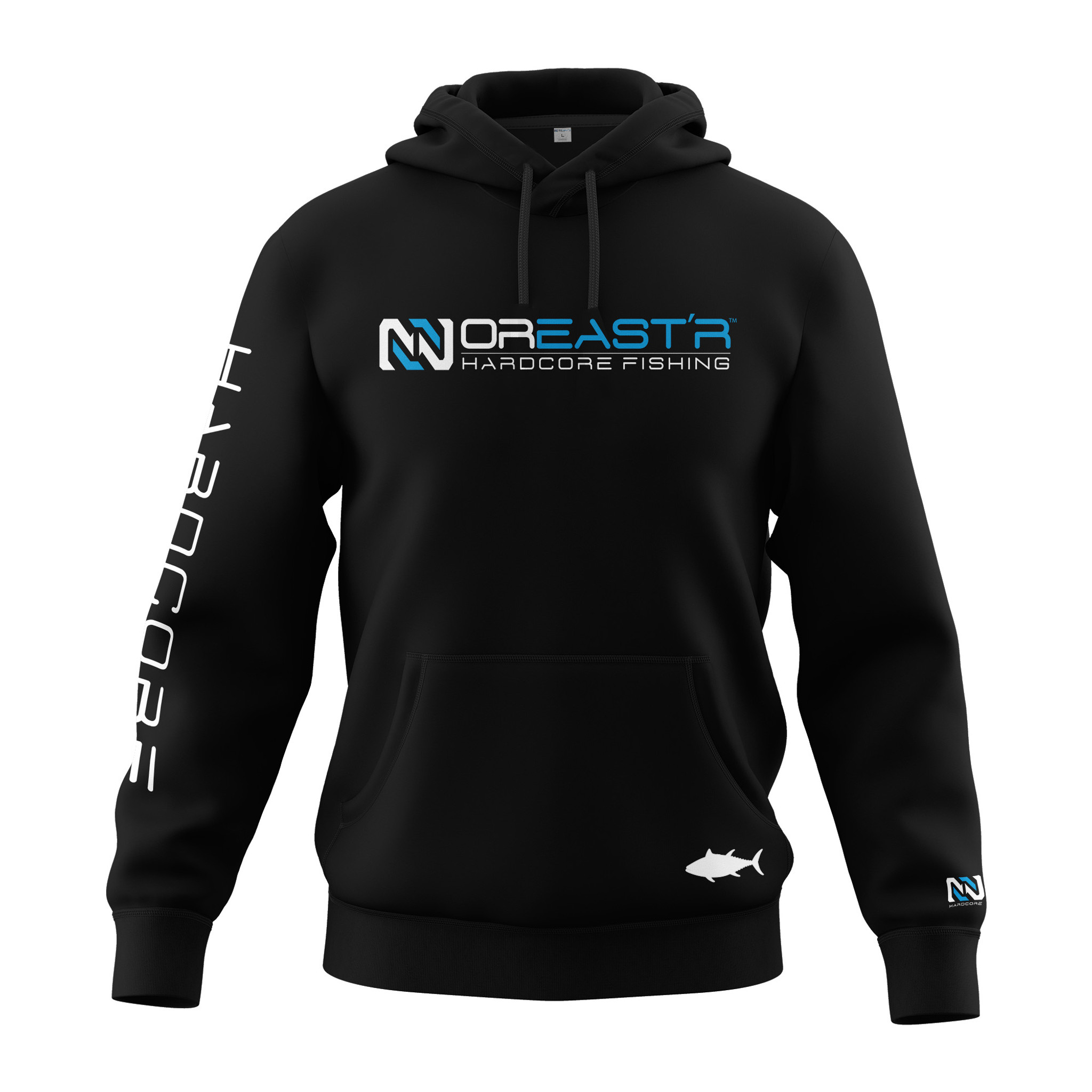 NOREAST'R - Yellowfin Tuna - Fleece Hoodie - Hardcore Series