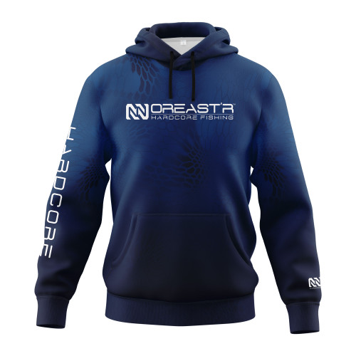 Blue Camo - Performance Fleece Hoodie