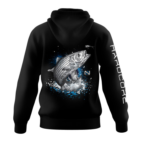 Striped Bass - Fleece Hoodie - Hardcore Series