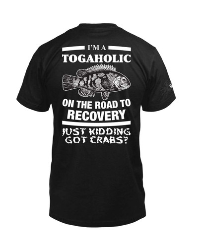 Togaholics Anonymous - Cotton Stretch T-Shirt