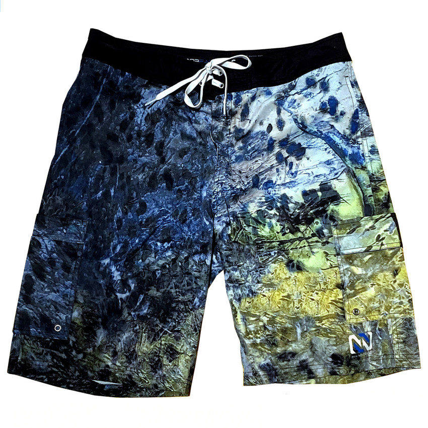 Mahi Camo© - 7-Pocket Board Shorts