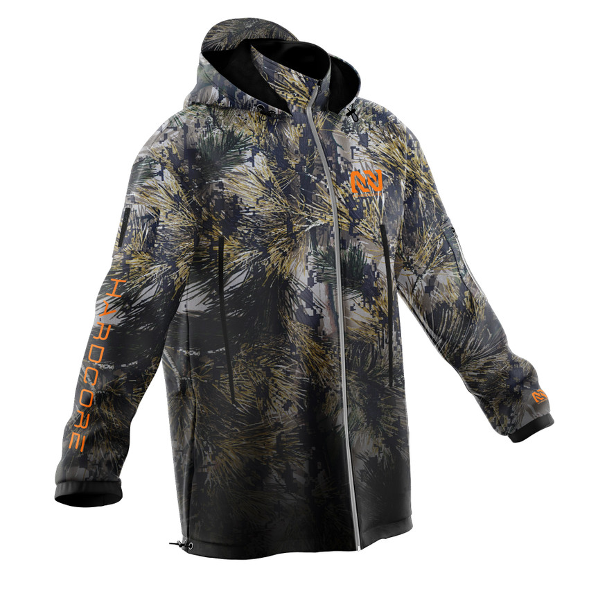 NOREAST'R - Tree Camo - Multi Pocket Soft Shell Fishing Jacket