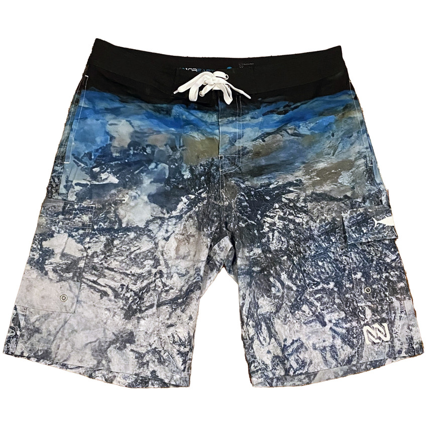 Bluefin Camo© - 7-Pocket Board Shorts