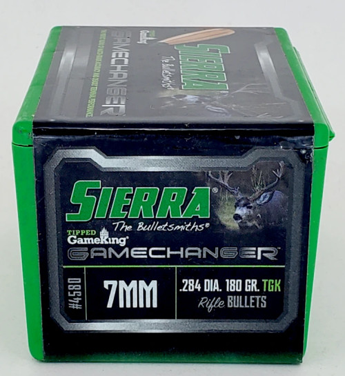 Sierra GameChanger - Tipped GameKing Bullets 7mm Caliber .284 Diameter 180 Grain