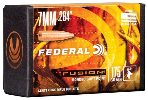 Federal Fusion 7mm Caliber .284 Diameter 175 Grain