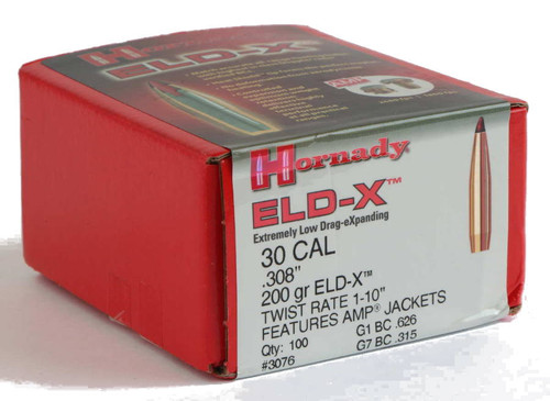 Hornady Eld X Bullets 30 Caliber 200 Grain Sample Pack