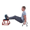 Tricep Dips with the Body-Solid Tools Push Up Bars and optional Plyo Box