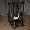 Bench Press on the Rugged Power Rack
