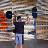 Shoulder Press on the Rugged Half Rack