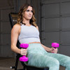 Body-Solid Tools Vinyl Dumbbells, from 1 to 15 lb.