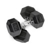 Rubber Hex Dumbbells