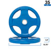 Body-Solid 35lb. Blue Olympic Color Grip Plate