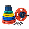 Body-Solid Olympic Color Grip Weight Plates