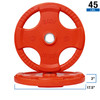 Body-Solid 45lb. Red Olympic Color Grip Plate