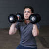 Rugged Adjustable Dumbbell Pair
