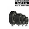Body-Solid OSB - 105 lbs. Plate Set
