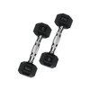 3 lb. Rubber Hex Dumbbell Pair, Shipping Included!